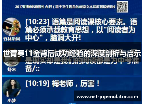 世青赛11金背后成功经验的深度剖析与启示